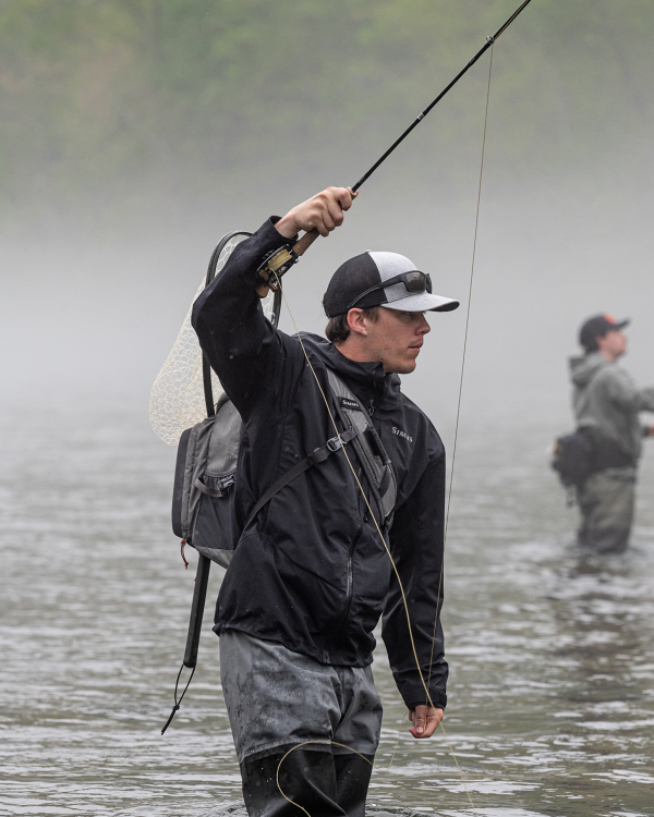 Simms Freestone Wading Jacket Action Simms Freestone Wading Jacket Action